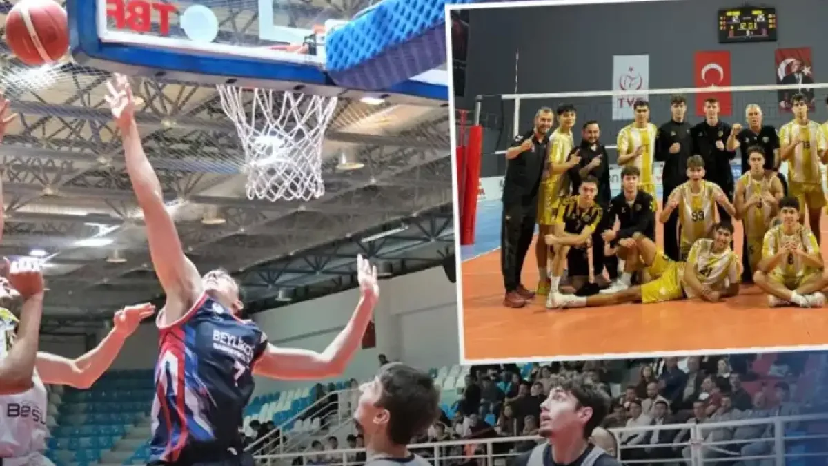 Konya Büyükşehir Belediyespor voleybol takımı, Ankara Barosu karşısında galip geldi.