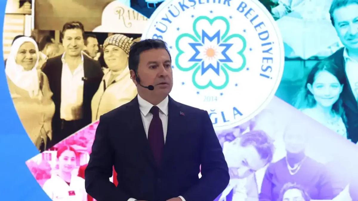 Muğla Büyükşehir Belediye Başkanı Ahmet Aras'ın basın toplantısı.