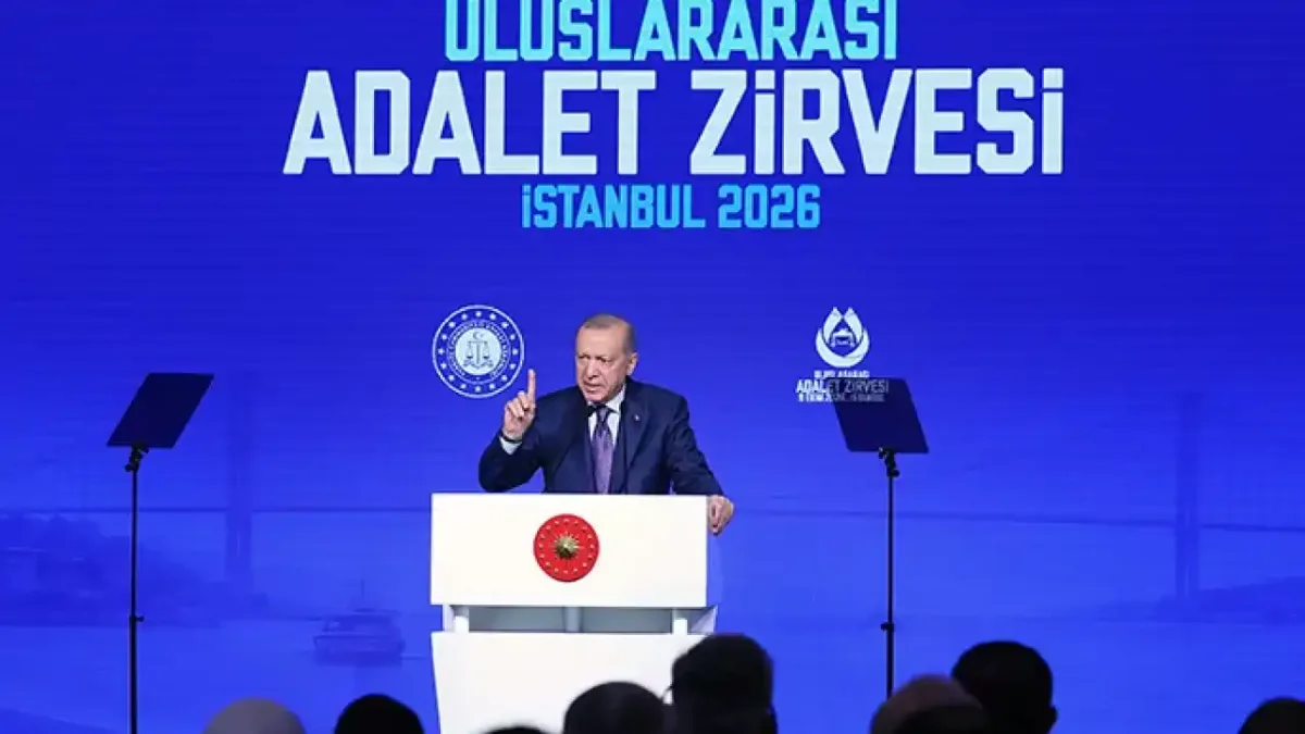 Cumhurbaşkanı Erdoğan uluslararası zirvede adil dünya mesajı verdi