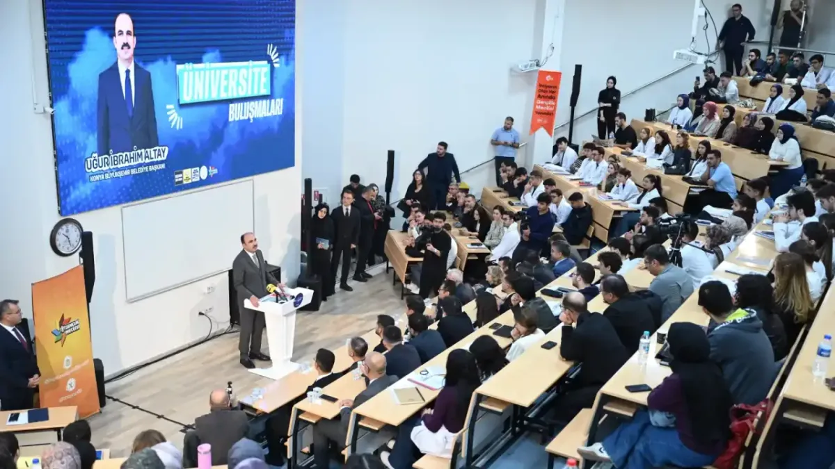Konya'da üniversite öğrencilerine yönelik eğitim desteği programı.