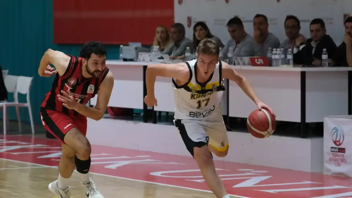 Konya'nın basketbol takımı sezona galibiyetle giriş yaptı