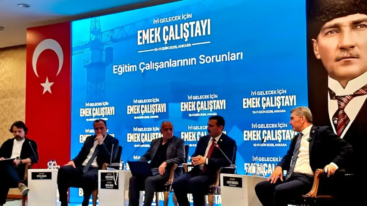 İYİ Parti, emek çalıştayı düzenledi