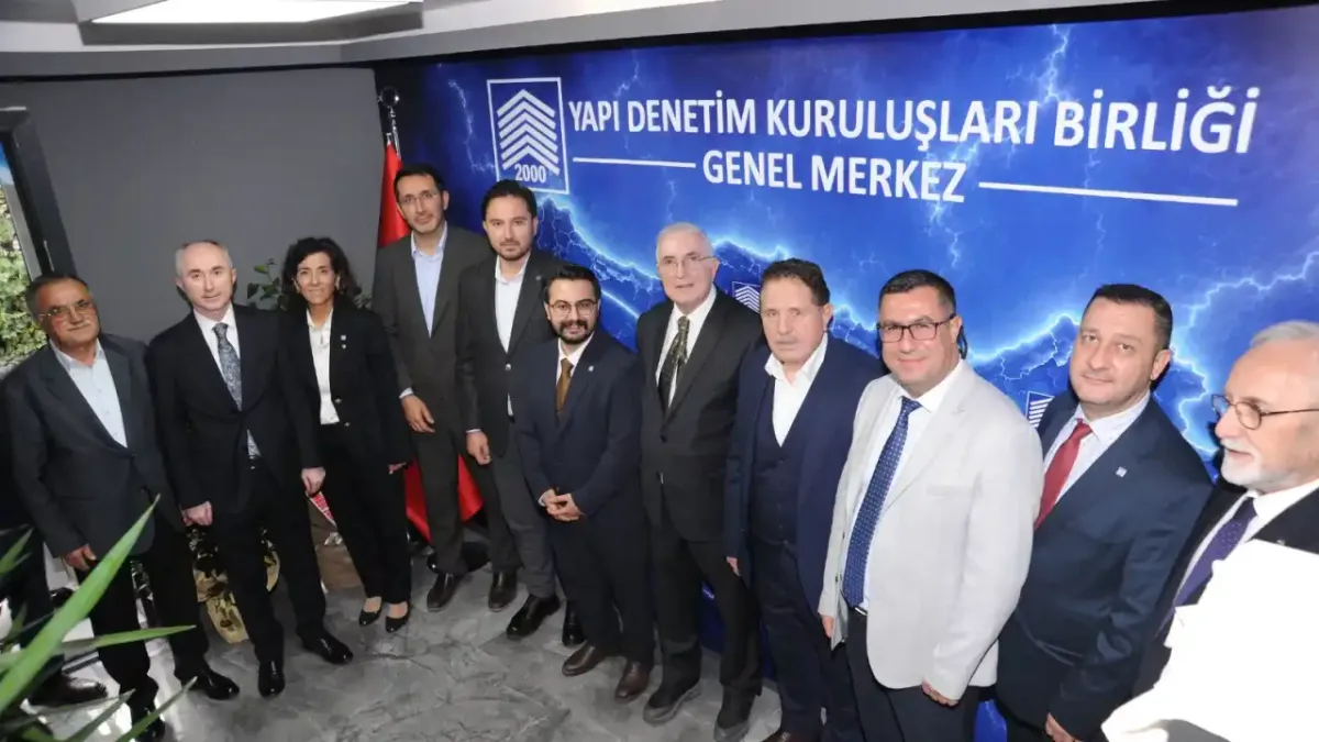 Yapı Denetim Kuruluşları Birliği'nin yeni genel merkez açılışı