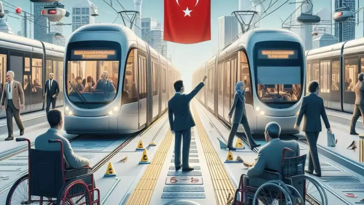 Engelli ve hak sahipleri için tren yolculuğunda dijital bilet uygulaması.