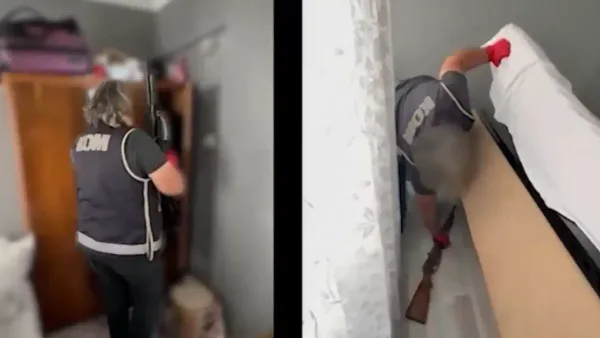 İçişleri Bakanlığı'nın düzenlediği operasyonlar sonucu yakalanan şüpheliler.