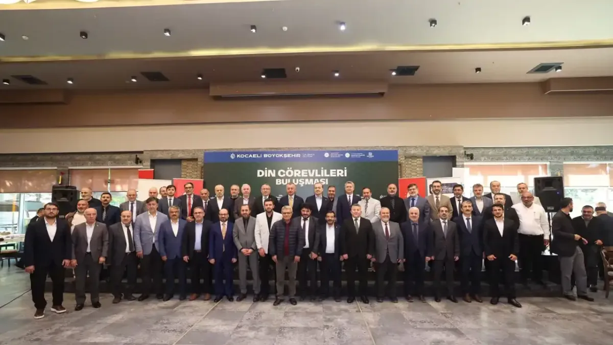 Kocaeli'de din görevlileri buluşmasında manevi değerlere vurgu yapıldı