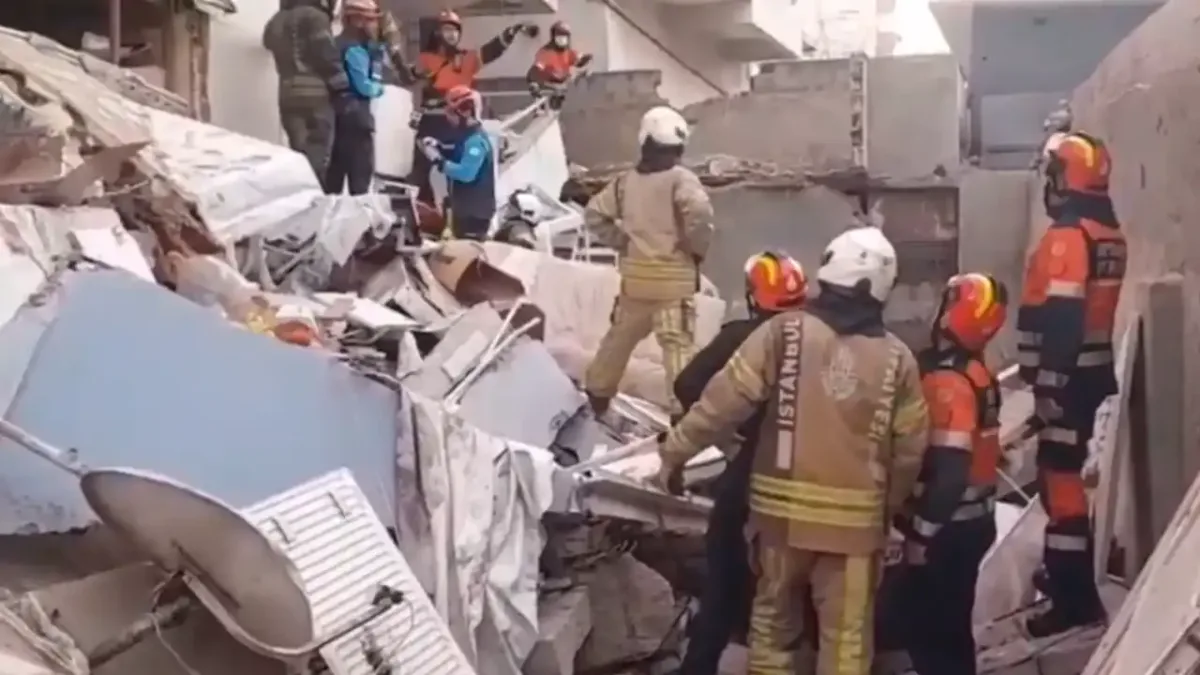 Maltepe'deki binada çökme felaketi: kurtarma çalışmaları devam ediyor
