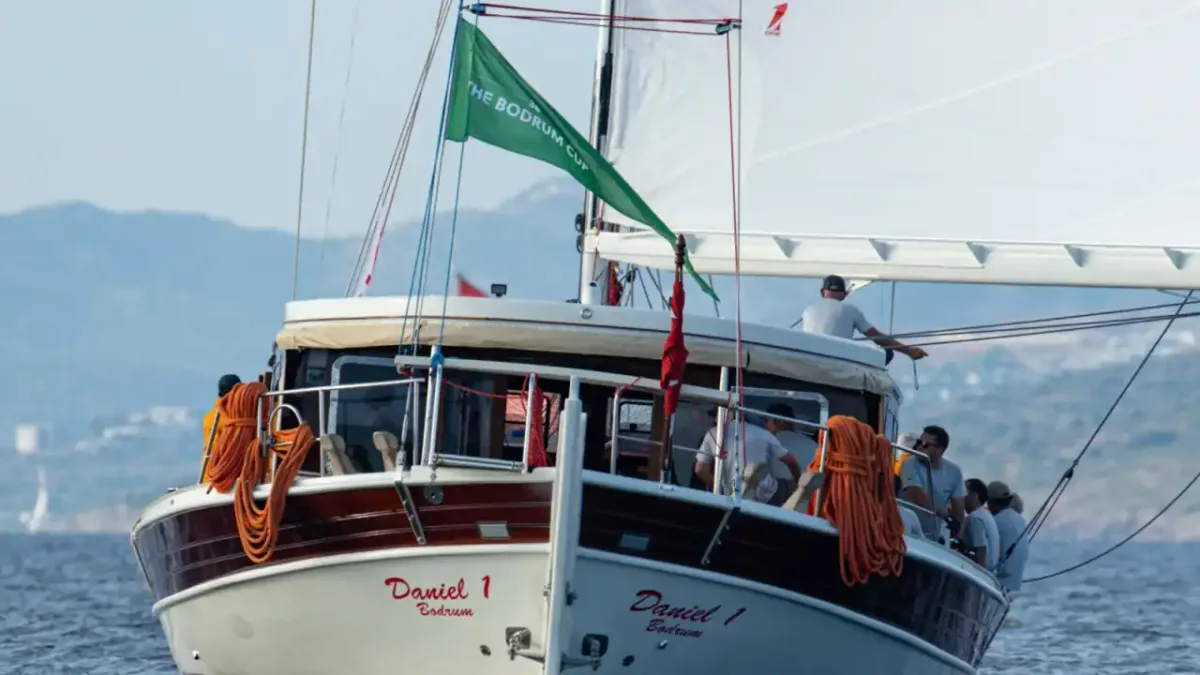 38. The Bodrum Cup ödül töreninde şampiyon DANIEL 1.