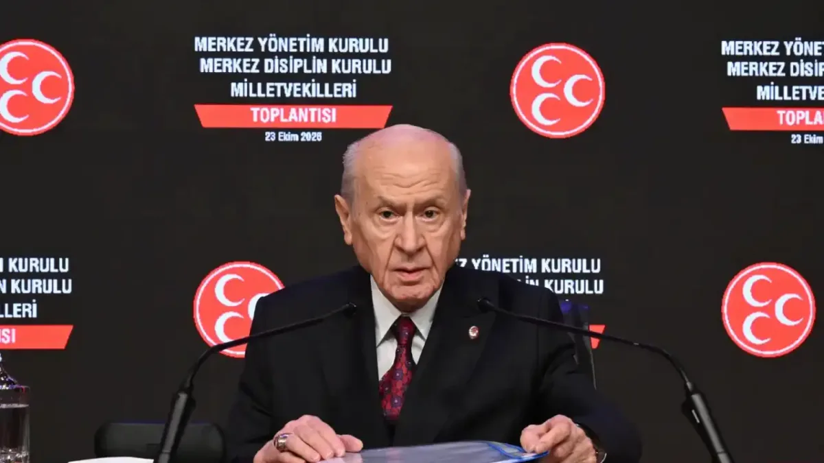 MHP Genel Başkanı Devlet Bahçeli, toplantıda önemli açıklamalarda bulundu.