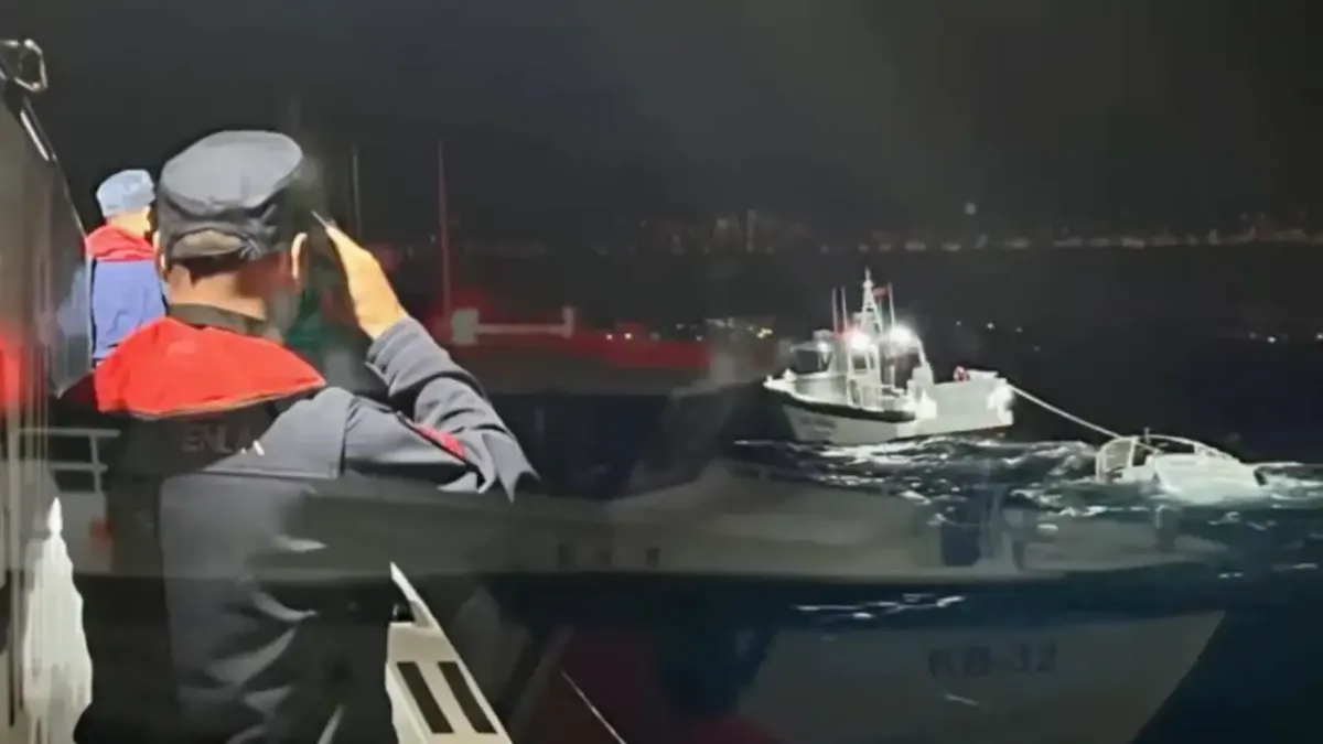 Ayvalık'ta batan tekneden kaybolan kişinin cansız bedeni bulundu.