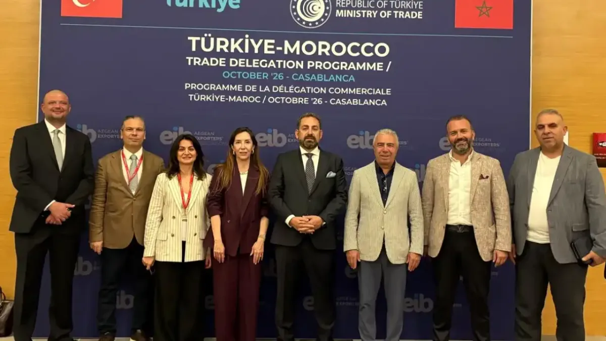 Fas'ta düzenlenen ticaret heyetinde Türk ihracatçıları ve Faslı alıcılar bir araya geldi.