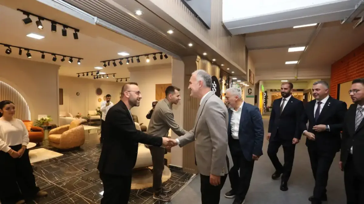 Başkanlardan Modef Expo'ya ziyaret