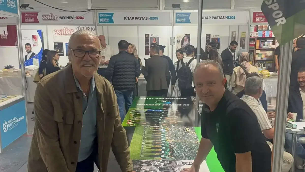 Kocaeli kitap fuarında nostaljik anlar yaşandı