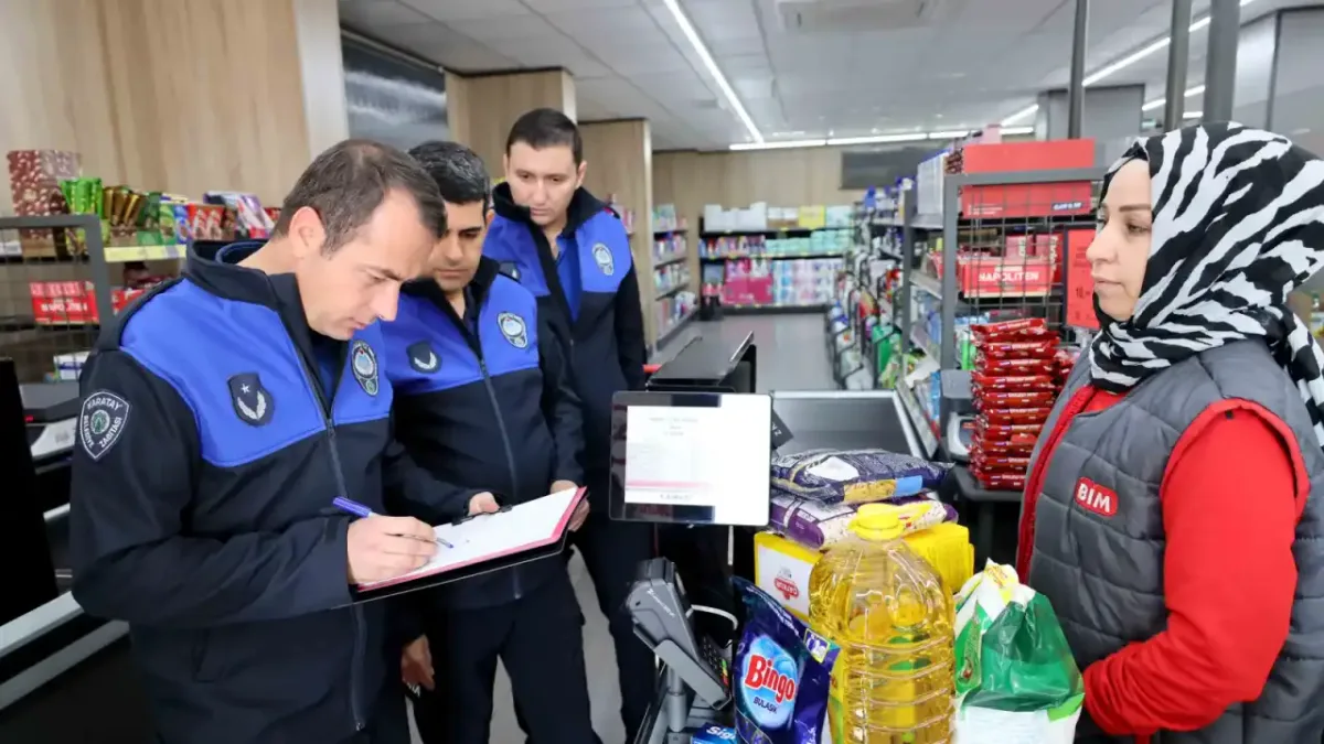 Karatay'da market ve okul kantinlerine yönelik denetimler sürüyor