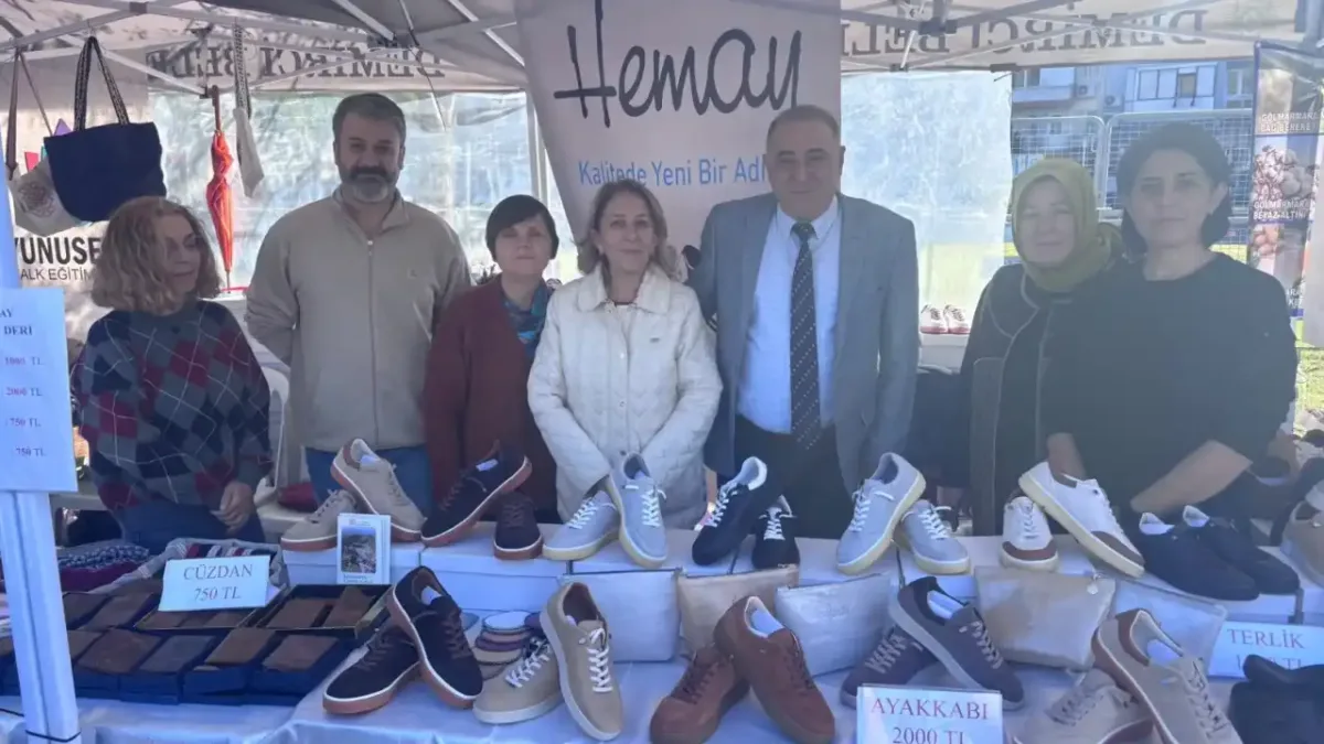 Yunusemre Halk Eğitimi Merkezi tanıtım standı ziyareti