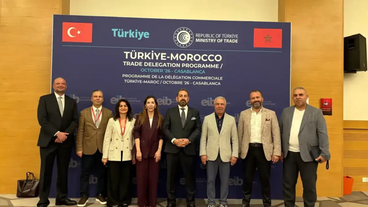 Ege ihracatçıları, 2030 FIFA Dünya Kupası için Fas'ta ticaret heyeti düzenledi.