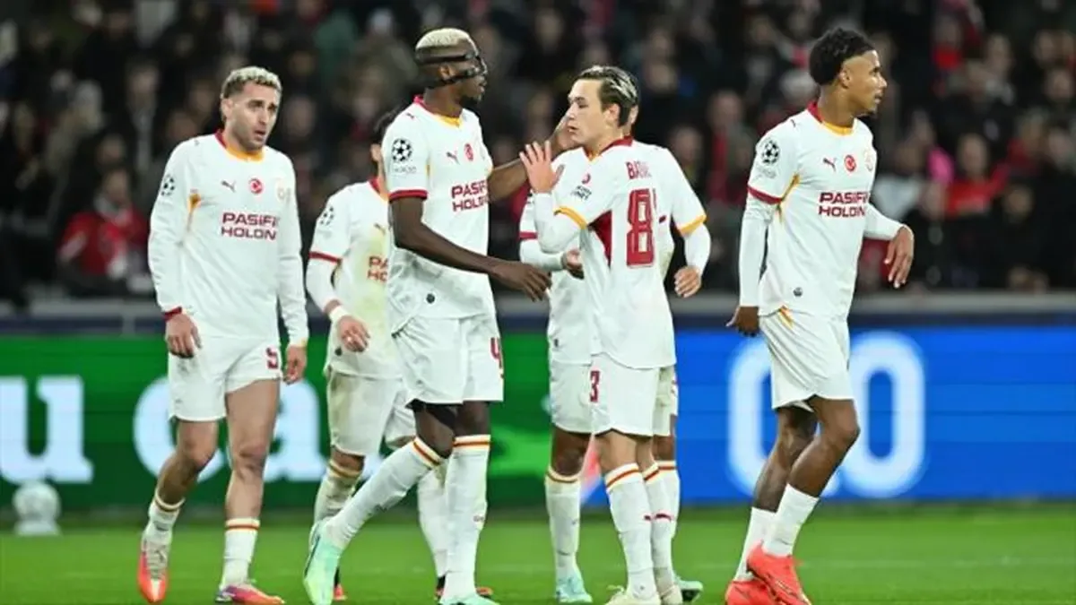 Galatasaray Lille deplasmanından 3 puanla ayrıldı.