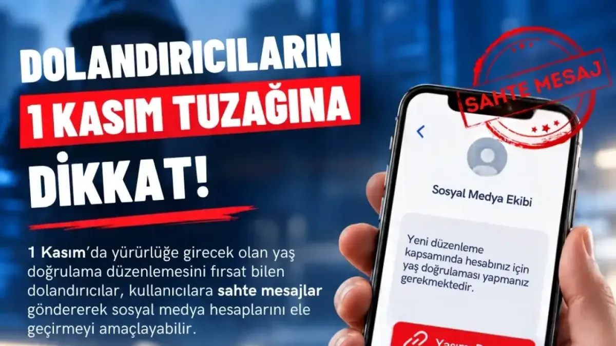 Siberay, dolandırıcılık girişimlerine karşı vatandaşları uyarıyor.