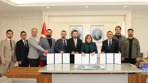 Gaziantep'te düzenlenecek U14 Türkiye Oryantiring Şampiyonası hazırlıkları sürüyor.