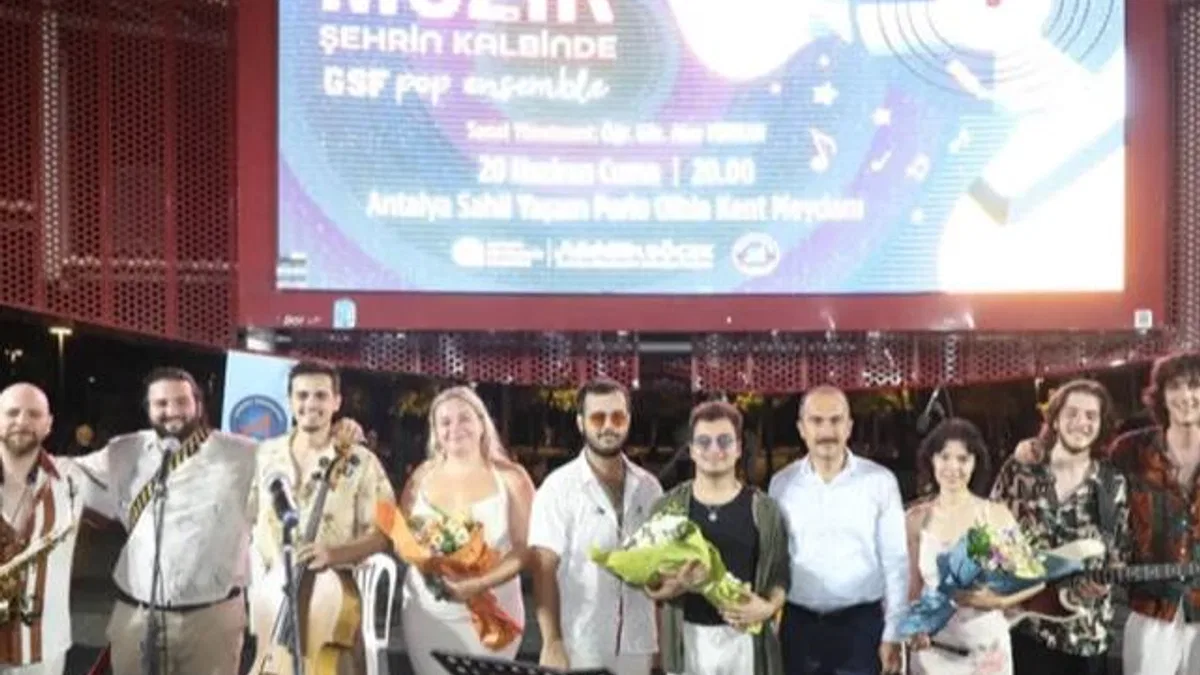 Akdeniz akşamları ‘Müzik Şehrin Kalbinde’ konseriyle renkleniyor