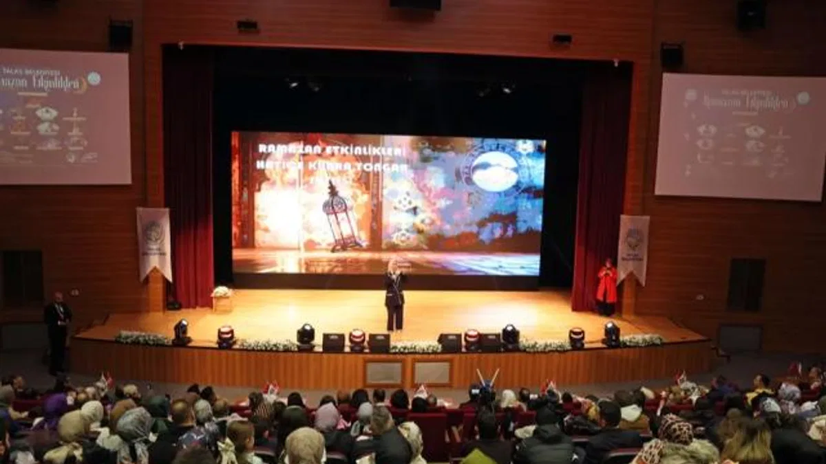Ramazan etkinliklerine Kayseri Talas damgası