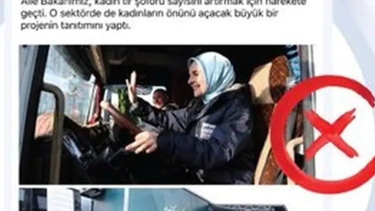 Bakanlıktan ‘kadın TIR şoförlerine teşvik’ iddialarına yalanlama