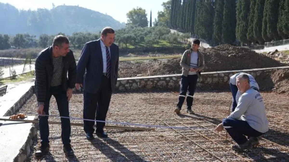 Muğla Milas’ta şehitlik için çalışmalar başladı