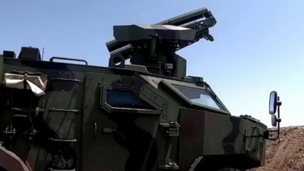 OMTAS Kuleli Zırhlı Tanksavar Aracı envanterde