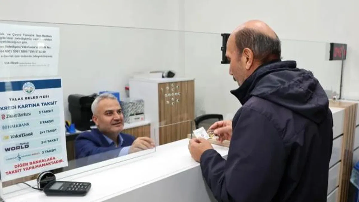 Kayseri Talas’ta hafta sonu vezneler açık