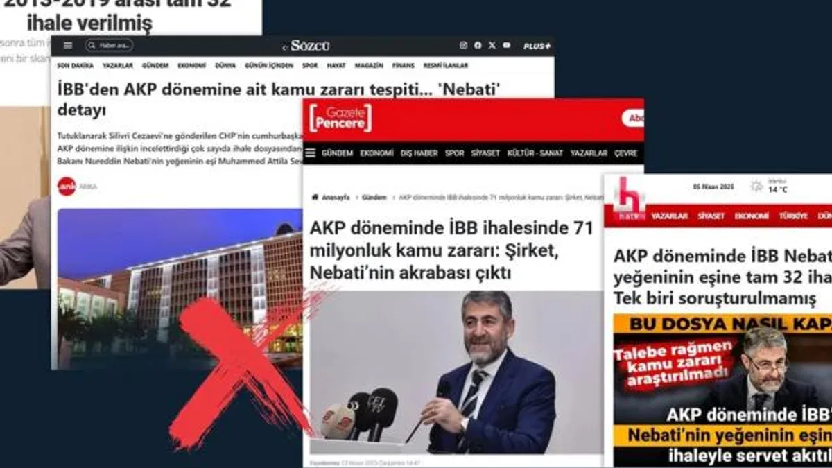 Eski Bakan’ın eşinin kamu ihalesi aldığı iddialarına yanıt