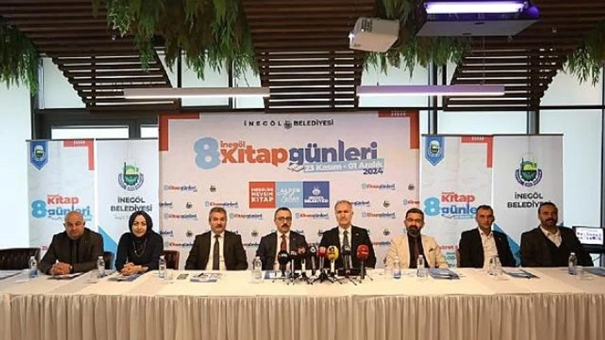 8. İnegöl Kitap Günleri Fuarı Başlıyor