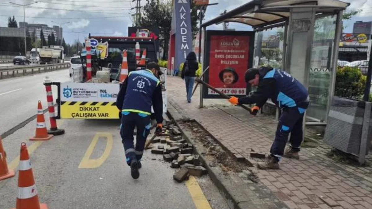 Kocaeli’den yaya yollarına konforlu dokunuş