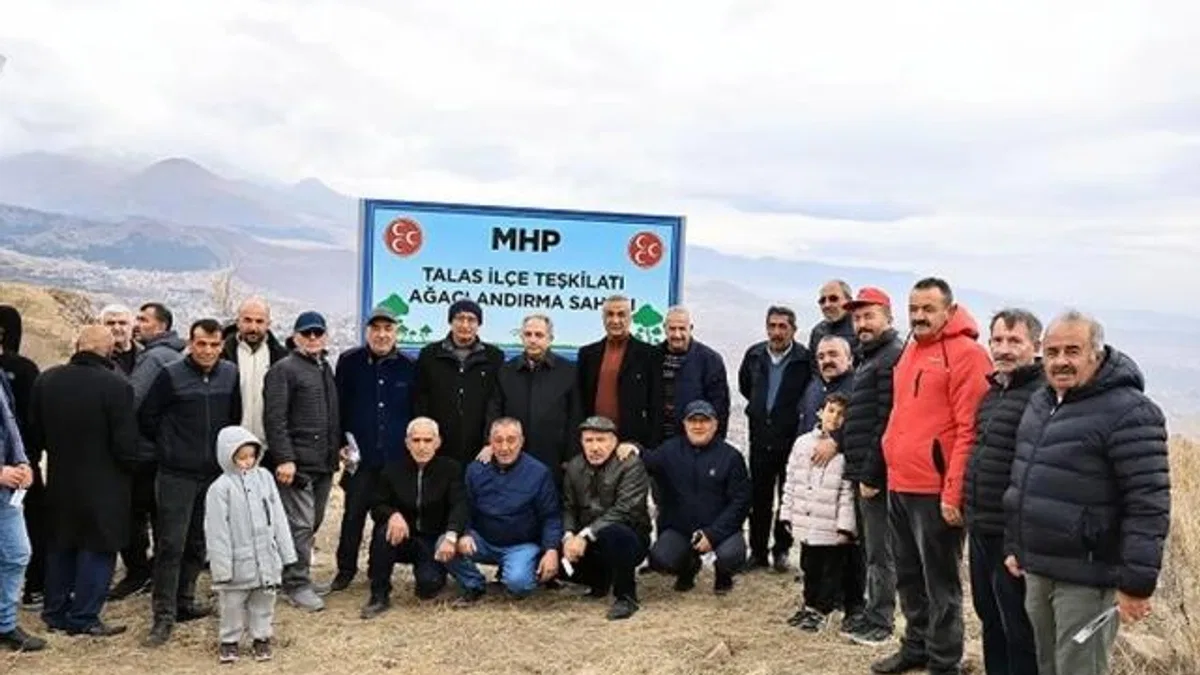 Kayseri Talas’ta yeşil seferberlik