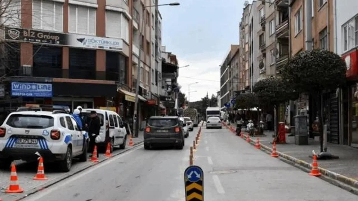 Balıkesir yollarında genişletme çalışması