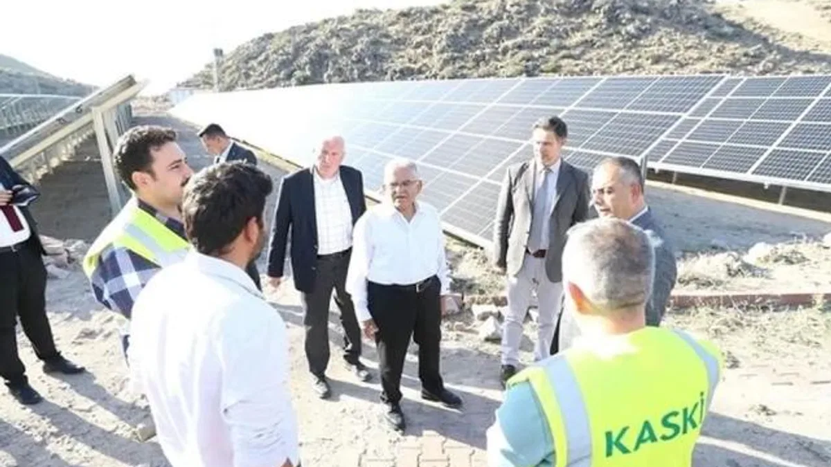 Kayseri Büyükşehir’in GES darphanesi