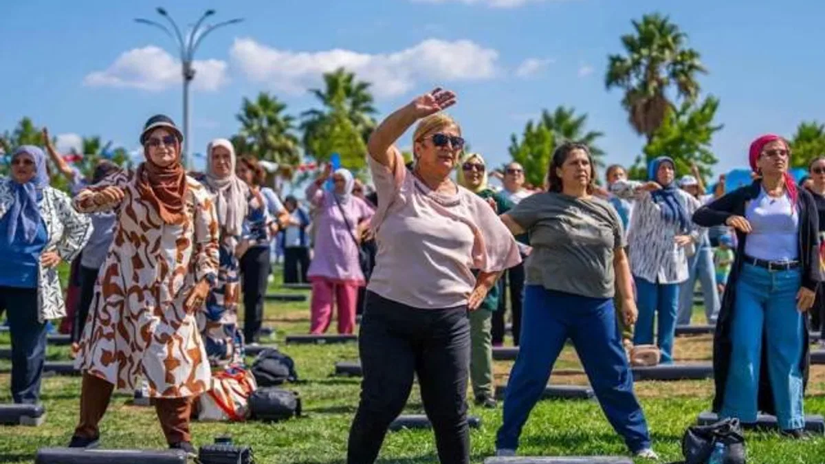 Kocaeli’de kadınlar 19 ton hafifledi!