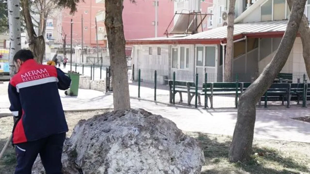 Konya Meram’da Ramazan temizliği!