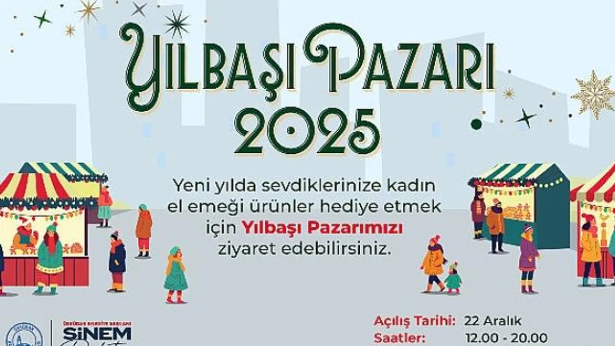 Yılbaşı Pazarı 2025 Üsküdar’da Başlıyor