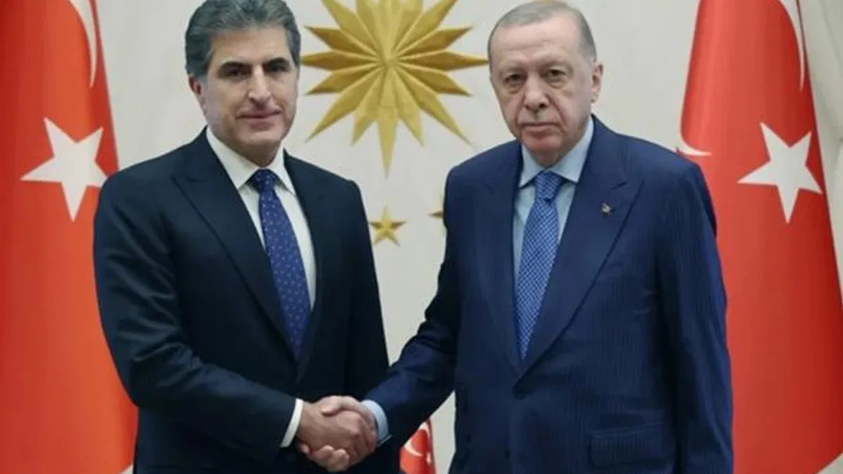 Erdoğan ile Barzani görüşmesinde ‘Terörsüz Türkiye’ vurgusu