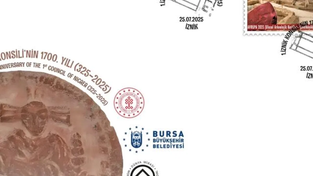 PTT’den İznik için özel gün zarfı
