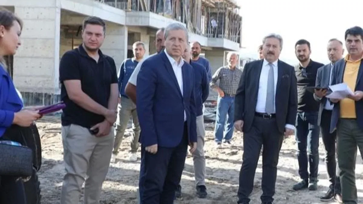 Kayseri Melikgazi’de örnek yaşam alanı yükseliyor