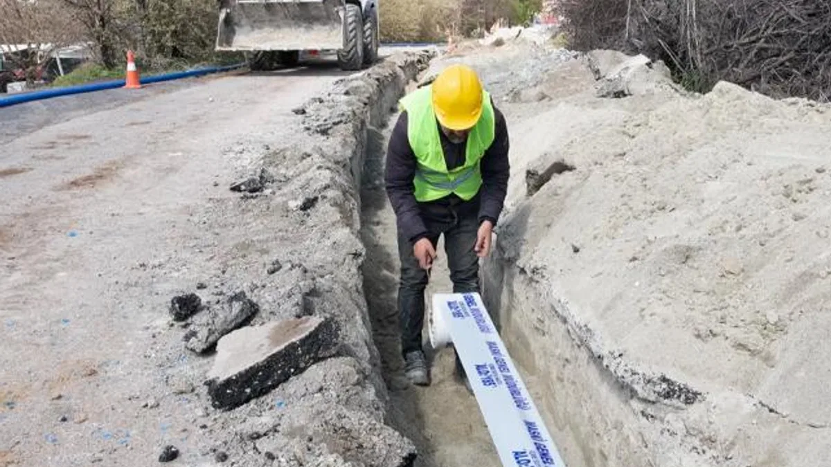 Malatya Yenice Mahallesi’nde içme suyu altyapısı güçleniyor