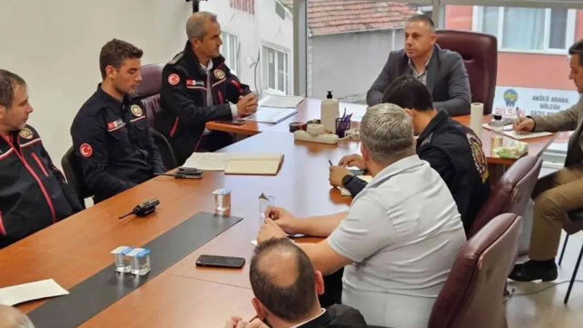 Gölcük’te afet koordinasyonu