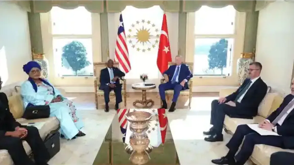 Liberya Cumhurbaşkanı Boakai Vahdettin Köşkü’nde