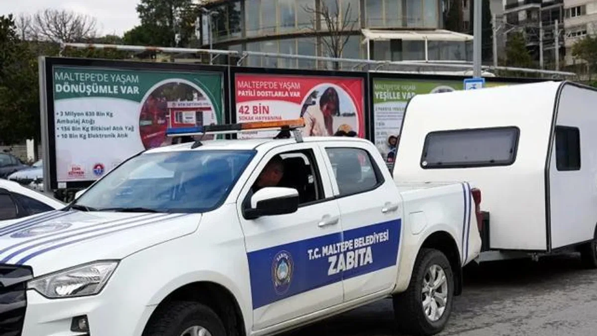 İstanbul Maltepe’de karavan işgallerine geçit yok
