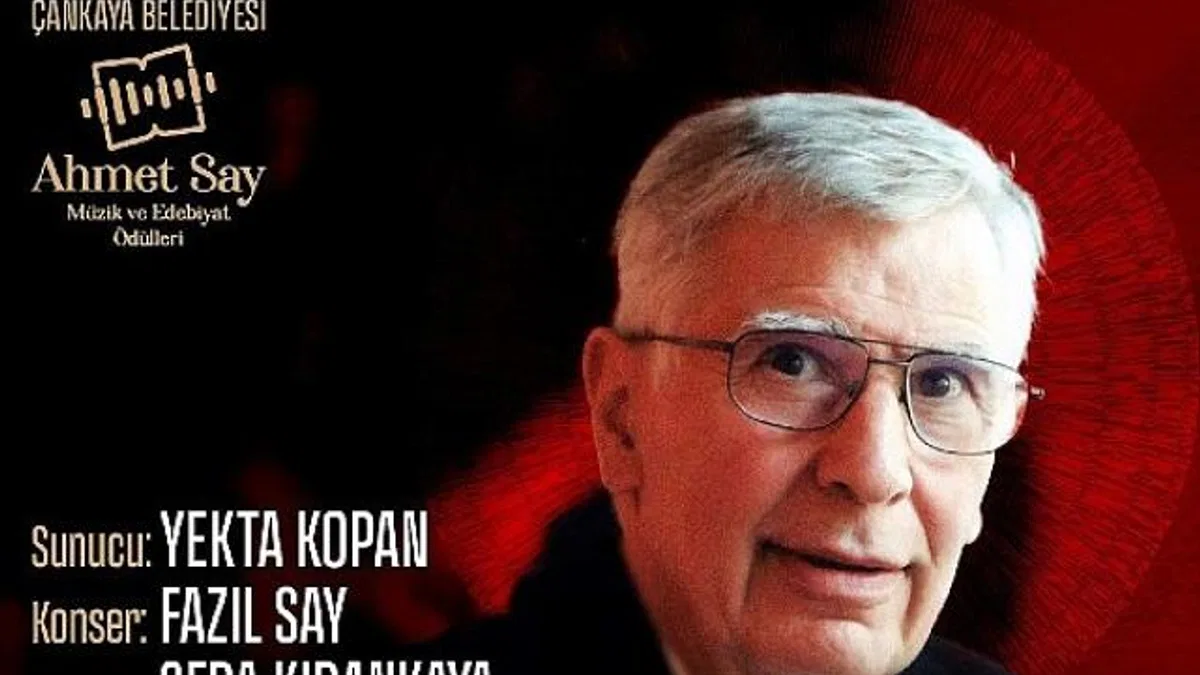 Çankaya Belediyesi’nin 1. Ahmet Say Müzik ve Edebiyat Ödülleri’ne layık görülen müzik ve edebiyat alanından sanatçılar belirlendi