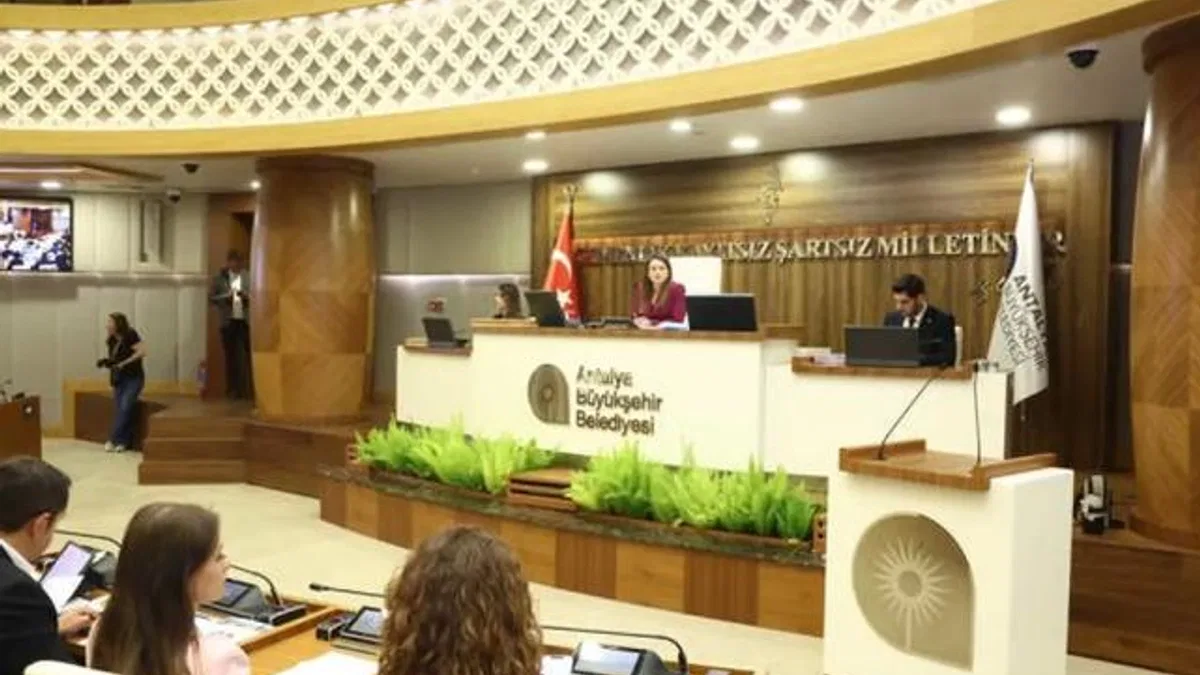 Antalya Büyükşehir’in 2024 mali yılı hesapları kabul edildi