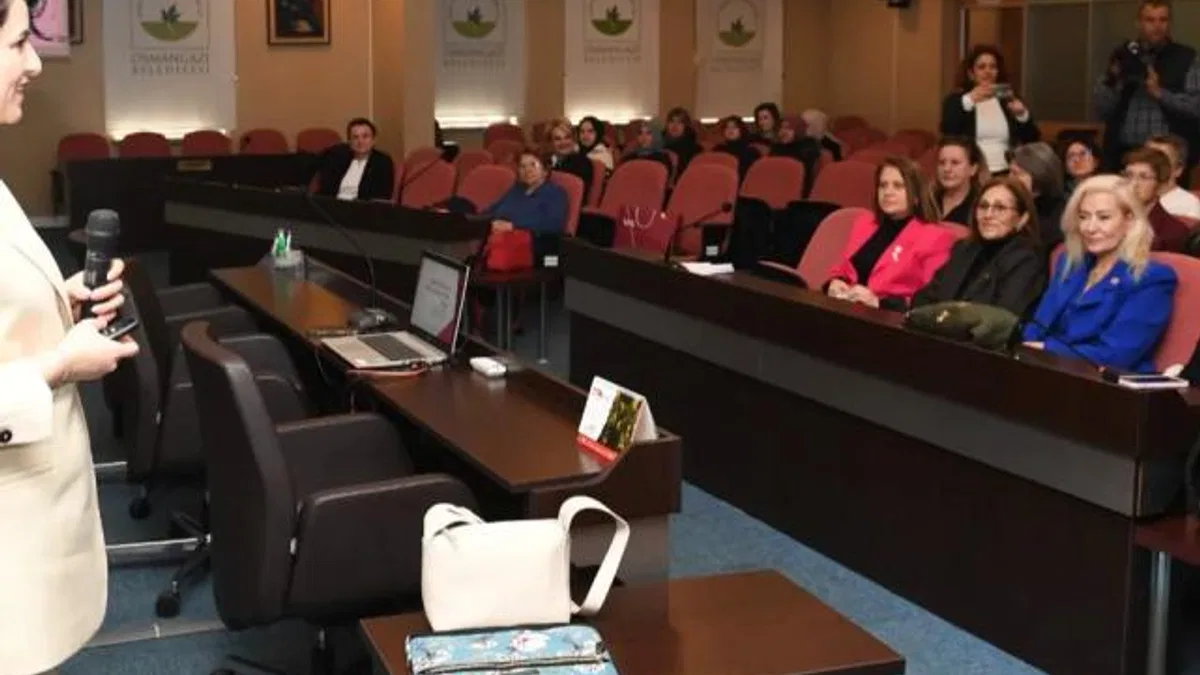 Bursa Osmangazi’de kadınlara özel sağlıklı yaşam semineri
