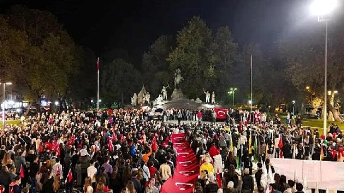 İnegöl’de Cumhuriyetin 101. Yılı Coşkusu