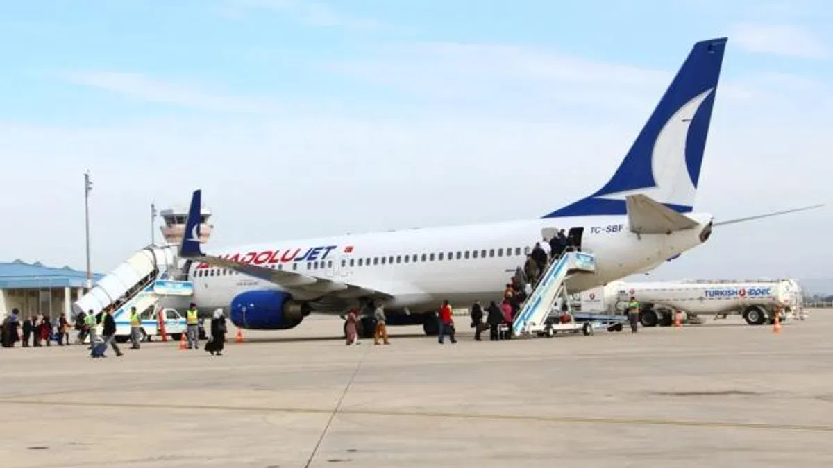 Bursa Yenişehir Havalimanı Eylül’de 19 bin yolcuya hizmet verdi